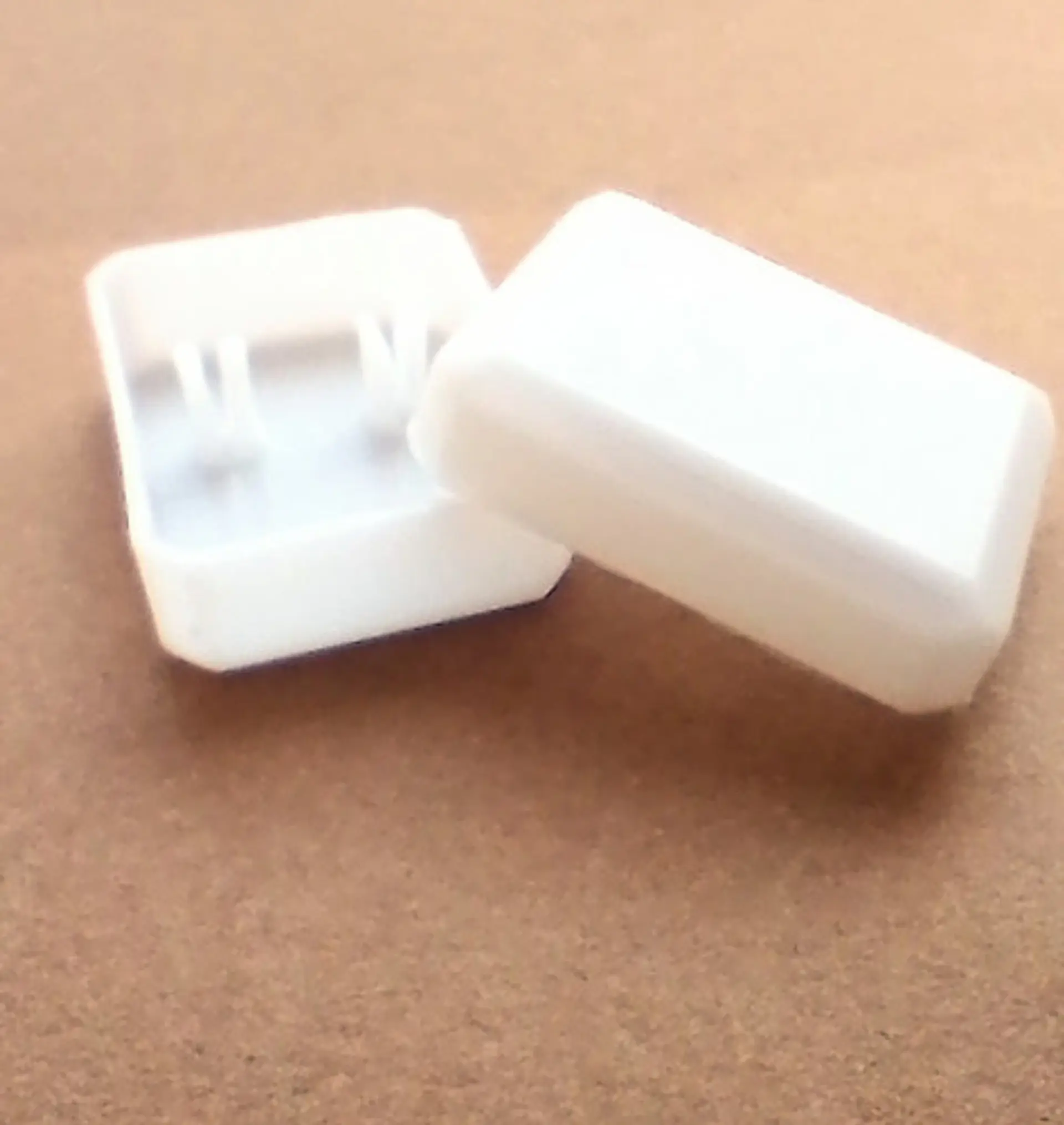 Cajitas Plasticas Exhibidoras Pack De 100 Cajas Almacenaje 3
