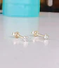 Pendientes Puntos de Luz En Plata ley 925 Zirconia 3mm - Miniatura 10