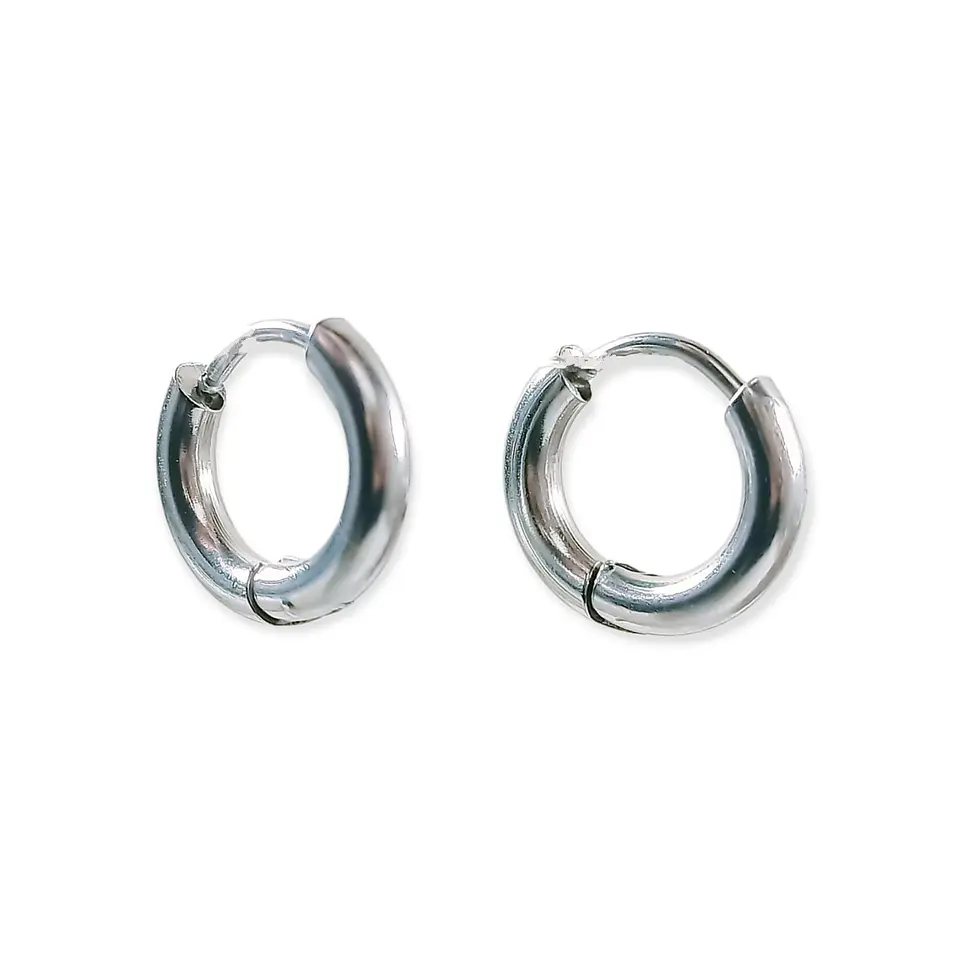 Argollas Huggies chicas 8mm Hipoalergenicas 1