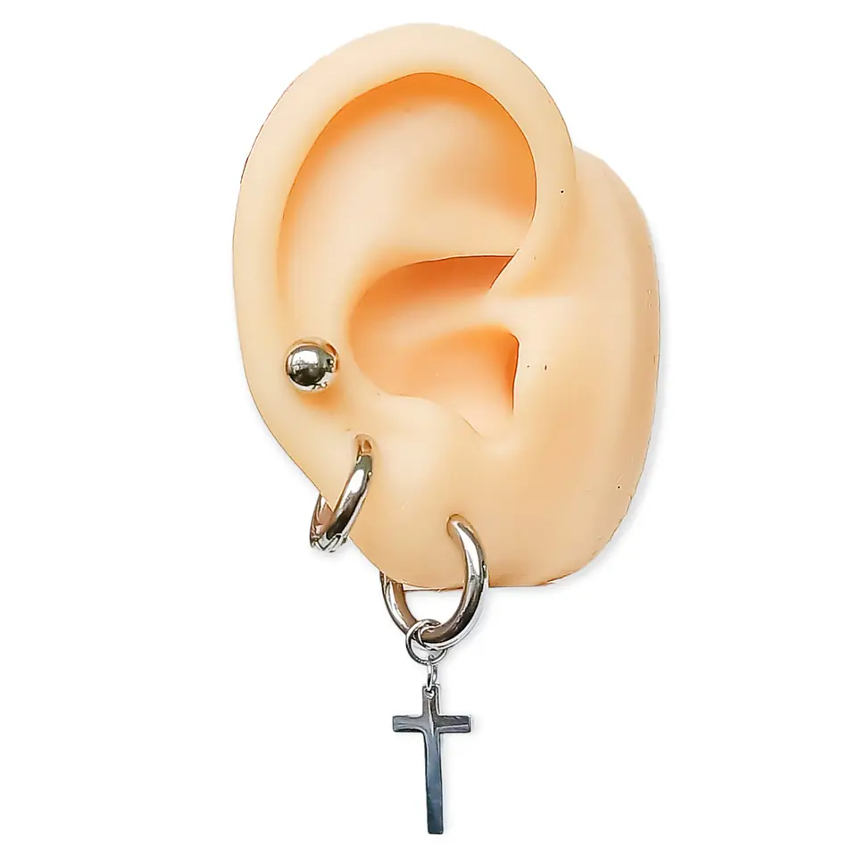 Argollas Huggies chicas 8mm Hipoalergenicas 9