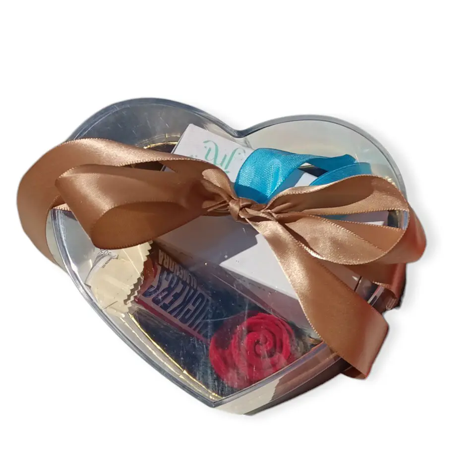 Pack san valentin set de joyas punto luz plata ley cadena veneciana  6