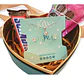 Pack san valentin set de joyas punto luz plata ley cadena veneciana  - Miniatura 4
