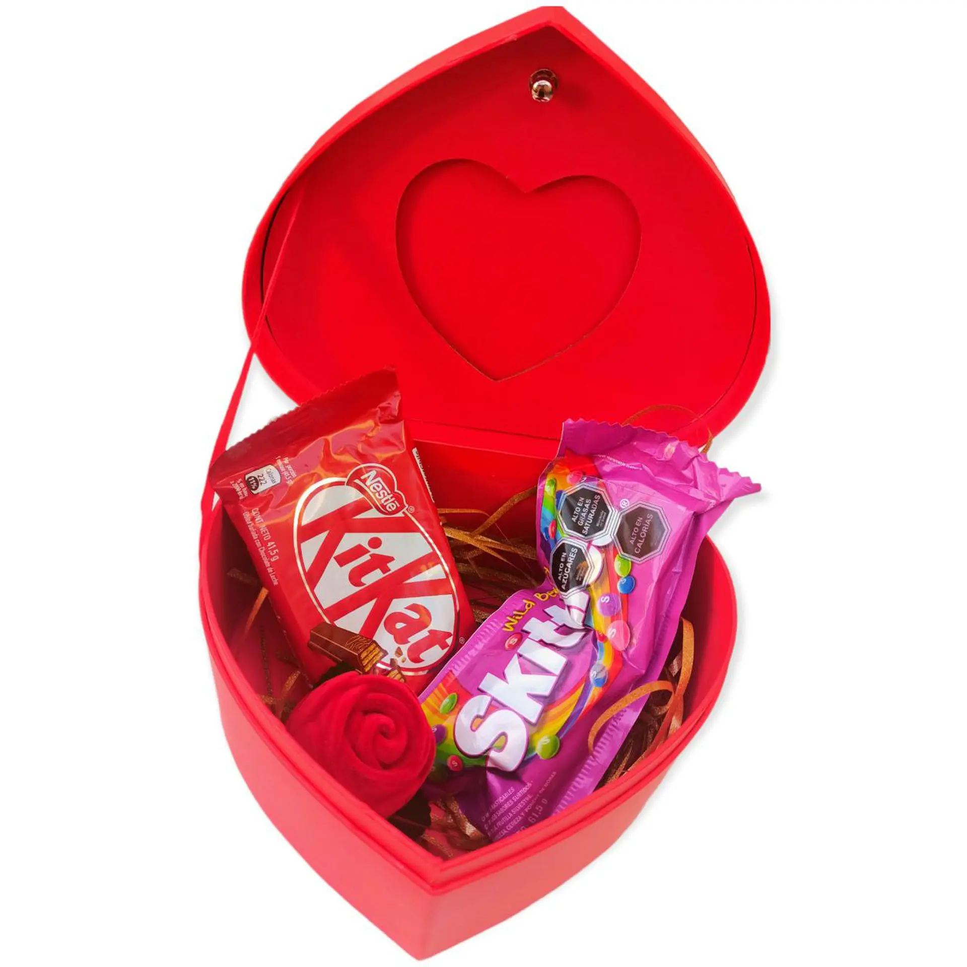  Baul con forma de corazon mediano regalo celebraciones San Valentin 1