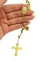 Elegancia Espiritual | Rosario Virgen María Chapado en Oro 18K – Protección y Estilo en Cada Paso - Miniatura 8