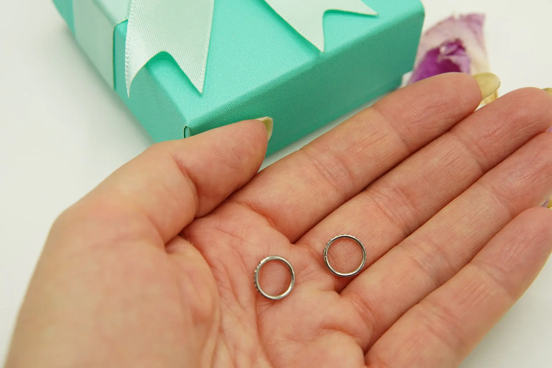 Argollas Emma 8mm 16G Titanio ASTM F136  4