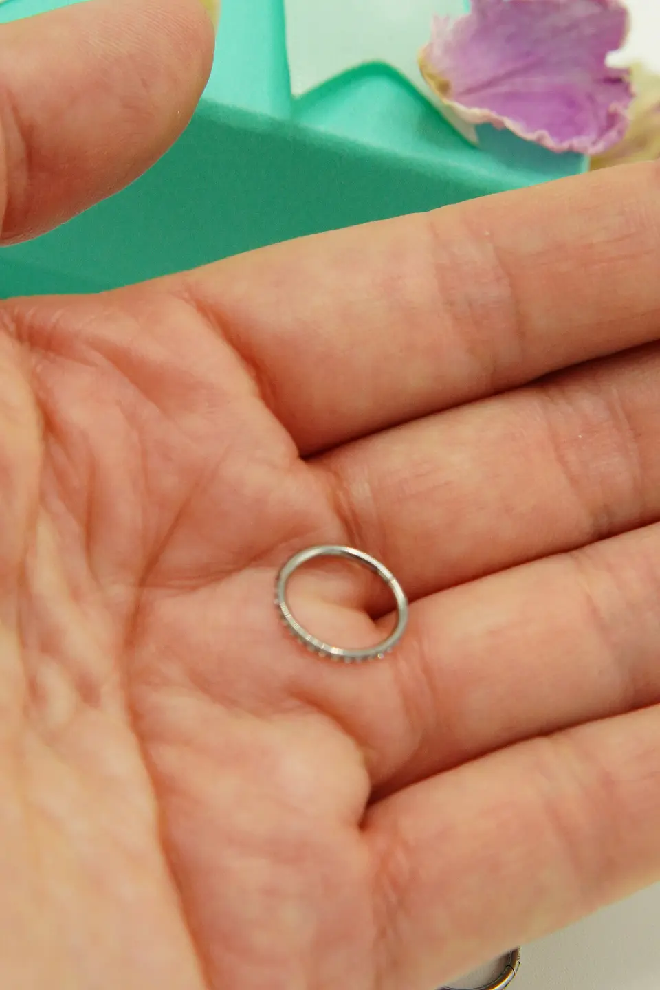 Argollas Emma 8mm 16G Titanio ASTM F136  14