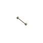 Piercing lengua Titanio Astm F136 Labret 14g pezón - Miniatura 1