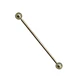 Piercing Industrial Titanio Astm F136 Labret 14g Oreja - Miniatura 1