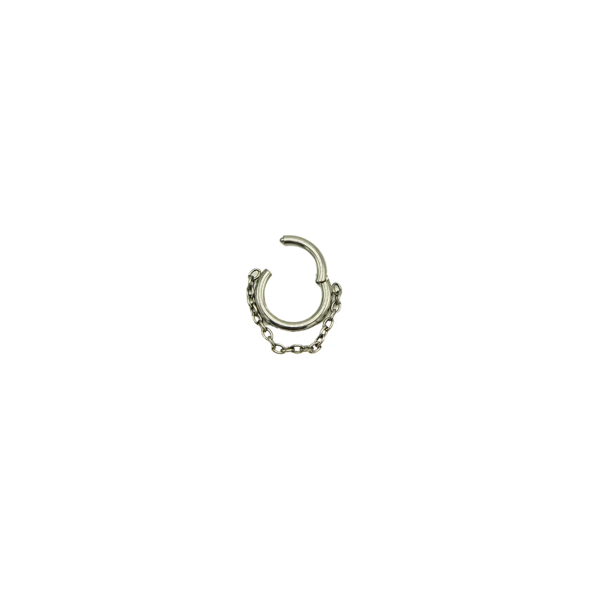 Piercing Septum 6mm Cadena 16g Astm F136 Titanio  6