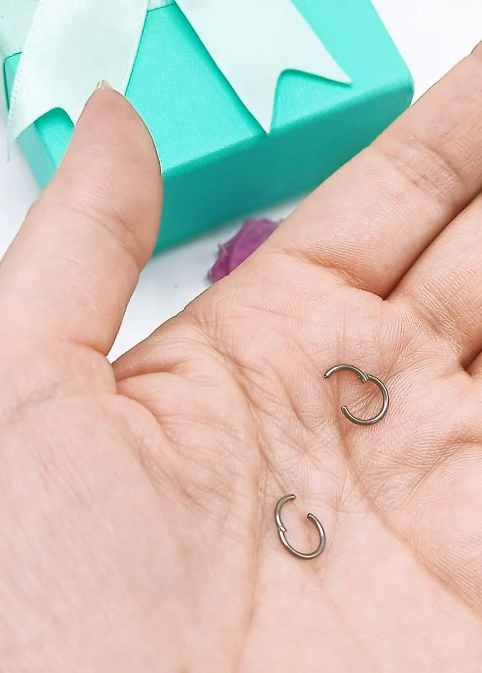 Argollas Clicker 6mm 20g Acero Quirurgico Plateadas Ligeras 7