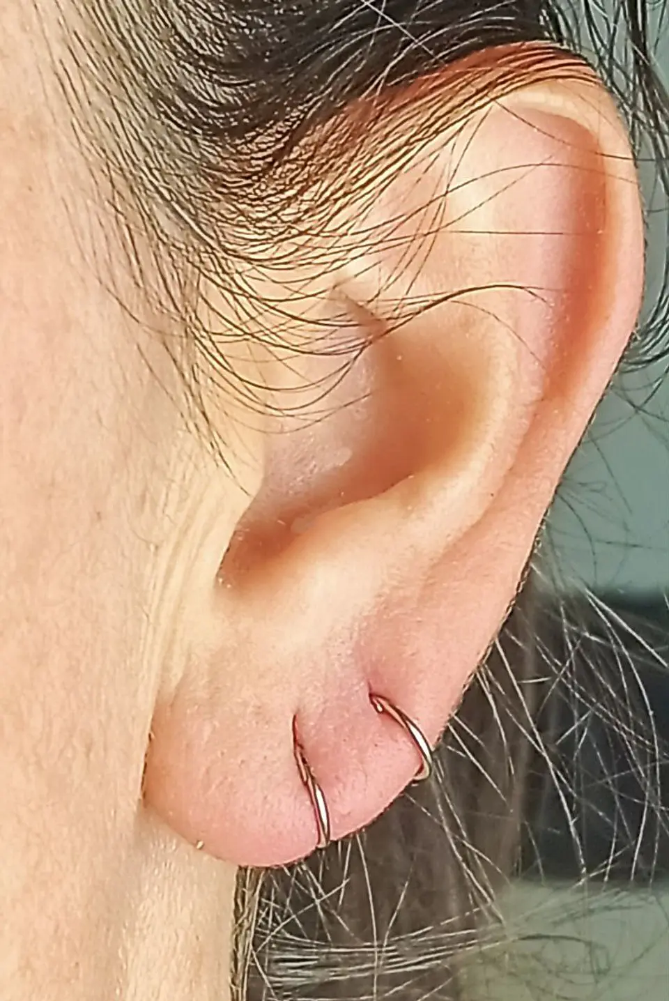Argollas Clicker 6mm 20g Acero Quirurgico Plateadas Ligeras 5