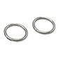 Argollas Clicker 6mm 20g Acero Quirurgico Plateadas Ligeras - Miniatura 2