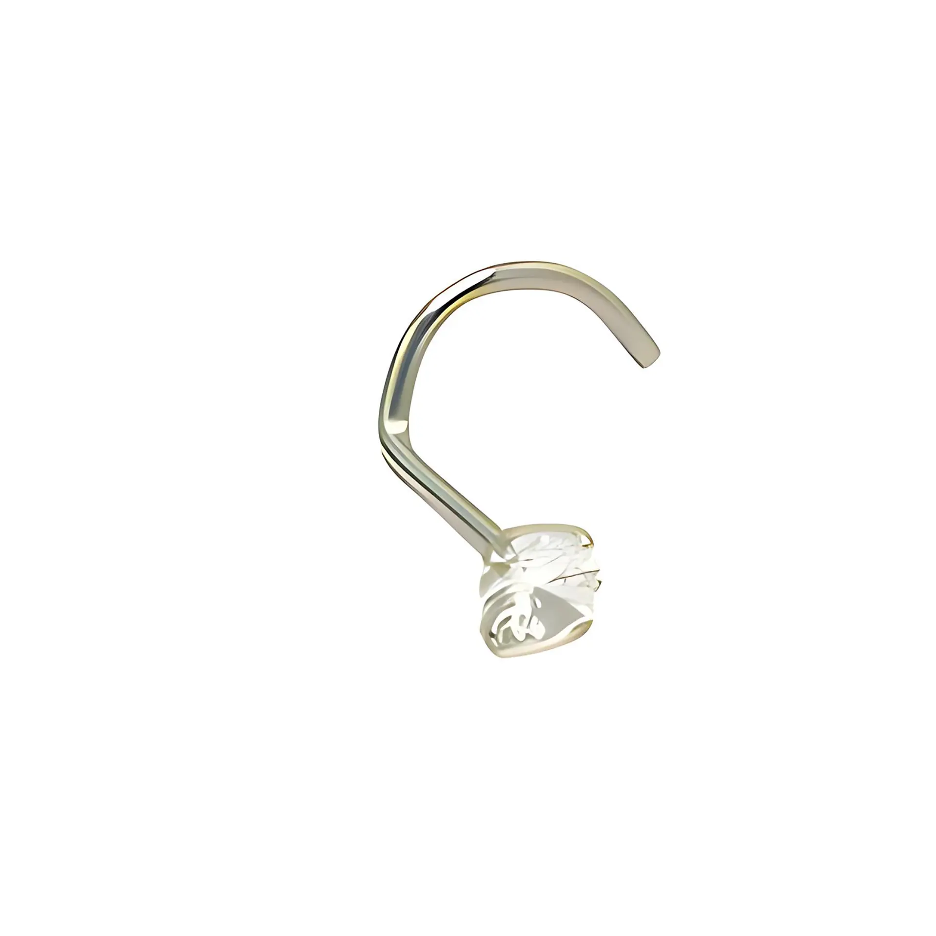 Piercing Nostril 3mm Tipo S Titanio Astm F136 20g Nariz 5