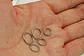 Pack 5 Piercing Clicker 18g Aro Titanio Astm F136 Plateado - Miniatura 2