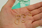 Pack 5 Piercing Clicker 18g Titanio Astm F136 Chapado Oro - Miniatura 4