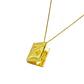 Colgante Libro Relicario Estrella Luna Chapado En Oro 18k - Miniatura 11