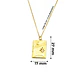 Colgante Libro Relicario Estrella Luna Chapado En Oro 18k - Miniatura 13