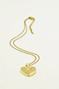 Colgante Corazon Mariposa Zirconia Pave Chapado En Oro 18k - Miniatura 11
