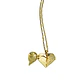Colgante Relicario Corazón Pave Zirconias Chapado Oro 18k - Miniatura 12