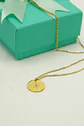 Colgante Medalla Estrella Punto De Luz Chapada Oro 18k - Miniatura 8