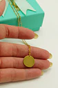 Colgante Medalla Estrella Punto De Luz Chapada Oro 18k - Miniatura 12
