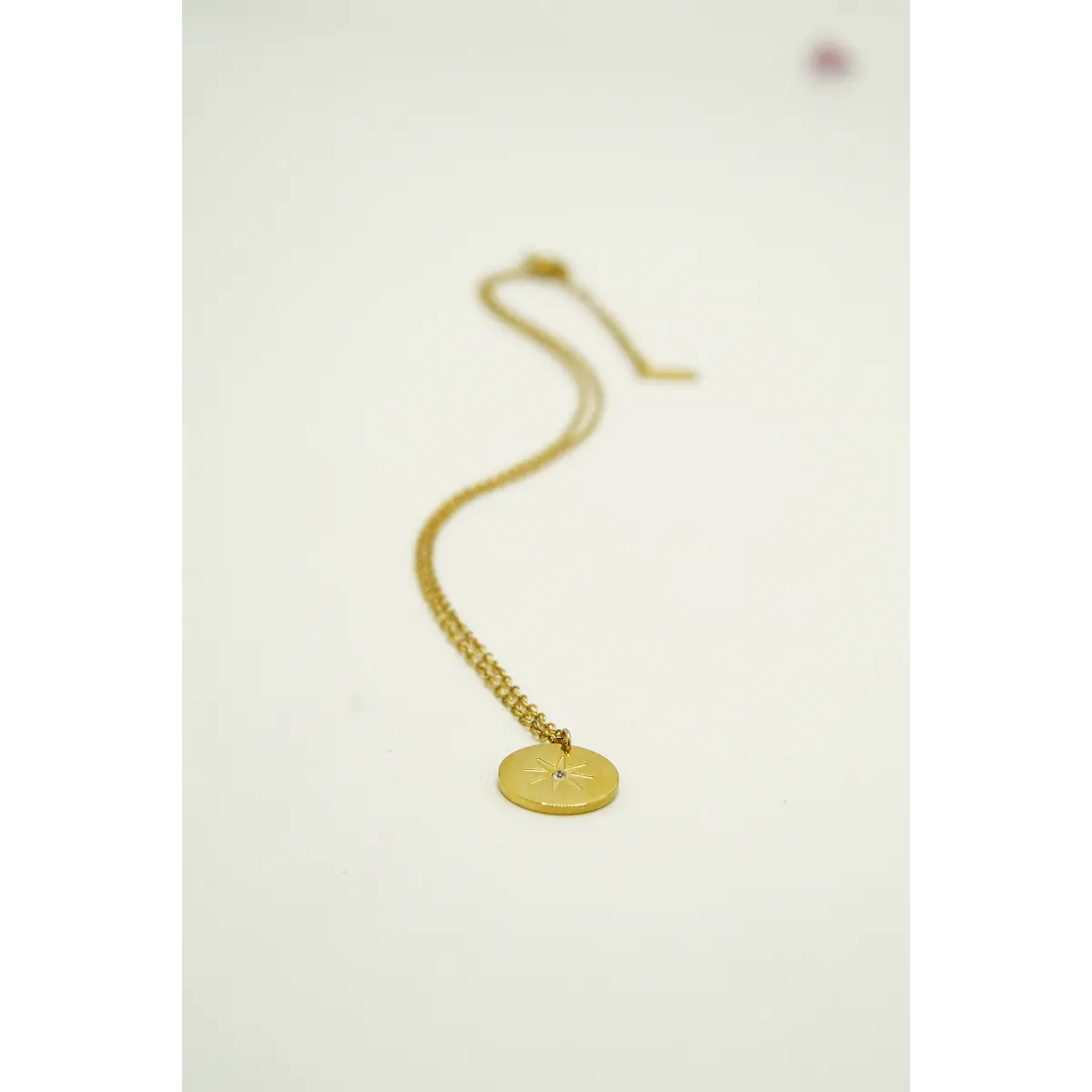 Thomas Sabo Pendientes Con Piedra Naranja Y Estrella De Plata De