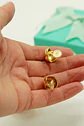 Argollas Semi Esfera Chapadas En Oro Earcuff Sin Perforacion - Miniatura 5