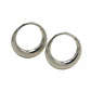 Argollas chicas clicker 16G chunky titanio astm f136 plateadas 10mm - Miniatura 5