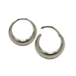 Argollas chicas clicker 16G chunky titanio astm f136 plateadas 10mm - Miniatura 1