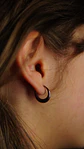 Piercing septum daith 10 mm titanio astm f136 chunky plateado - Miniatura 2