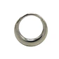 Piercing septum daith 10 mm titanio astm f136 chunky plateado - Miniatura 5