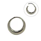 Piercing septum daith 10 mm titanio astm f136 chunky plateado - Miniatura 1