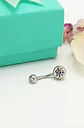 Piercing ombligo navel 8mm acero quirurgico 316L - Miniatura 8