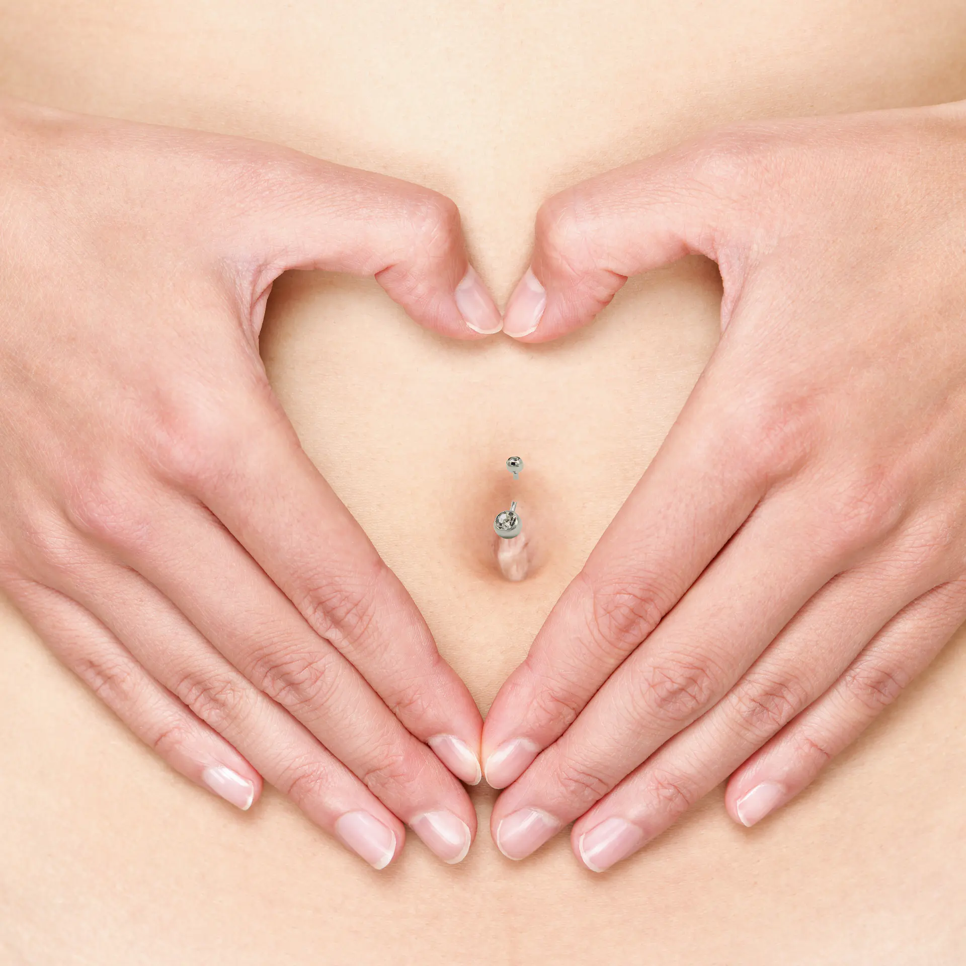 Piercing ombligo navel 10mm acero quirurgico 316L 4