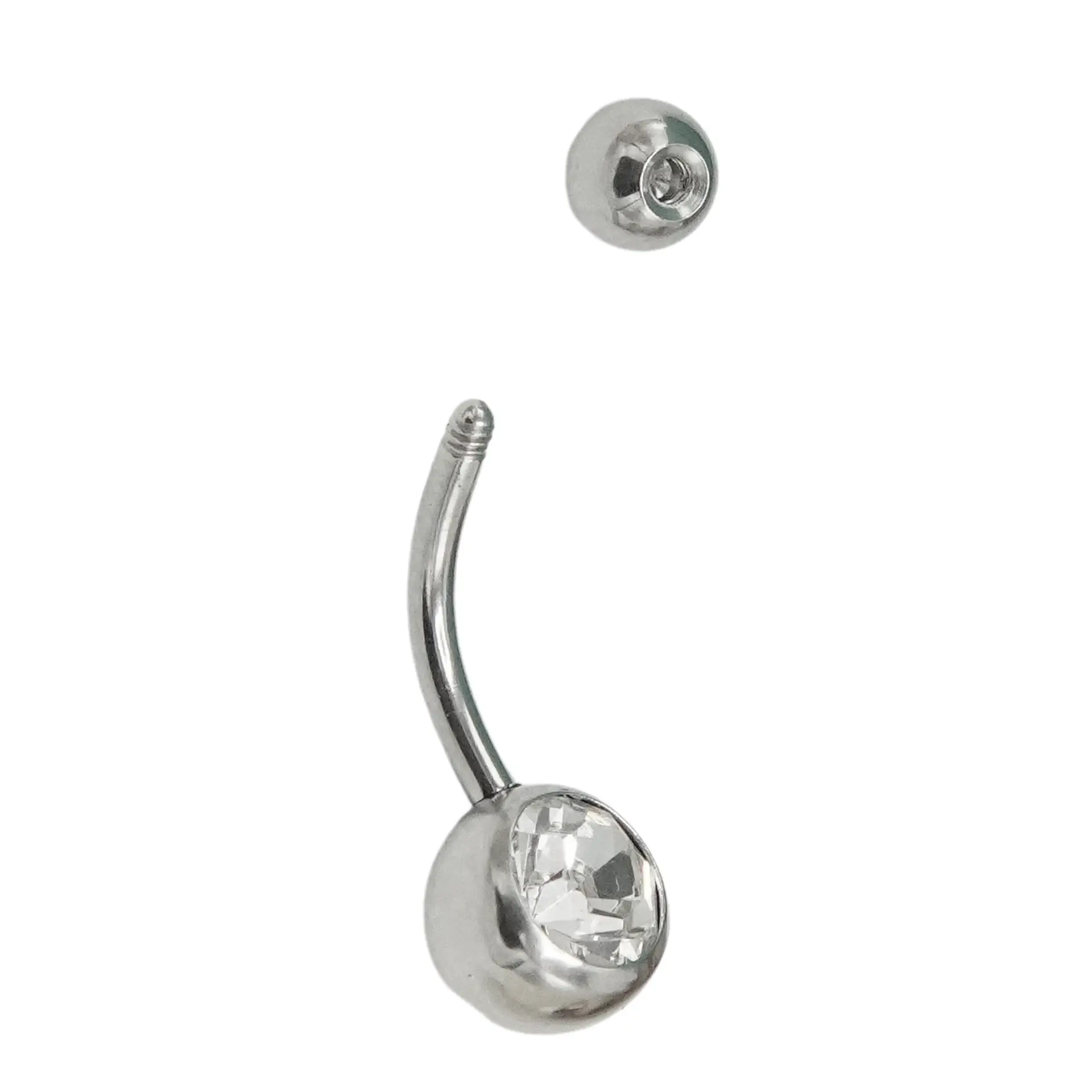 Piercing ombligo navel 10mm acero quirurgico 316L 9