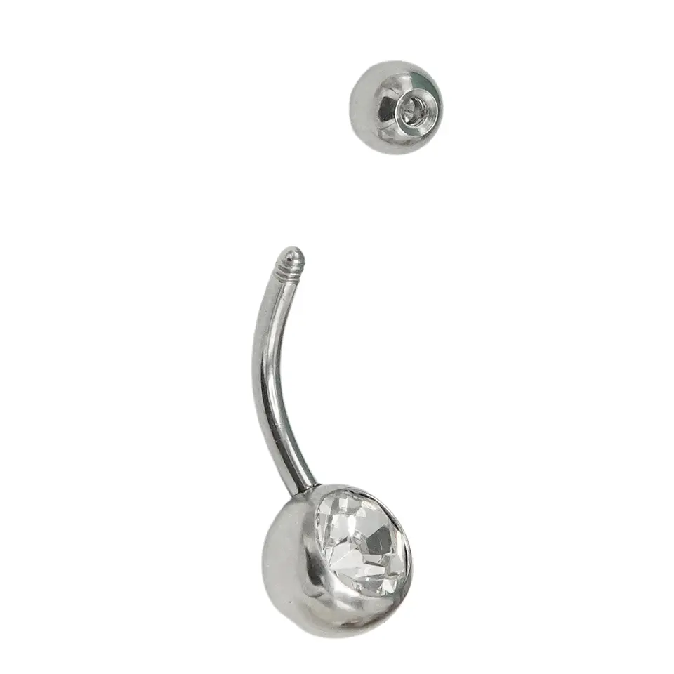 Piercing ombligo navel 10mm acero quirurgico 316L 9