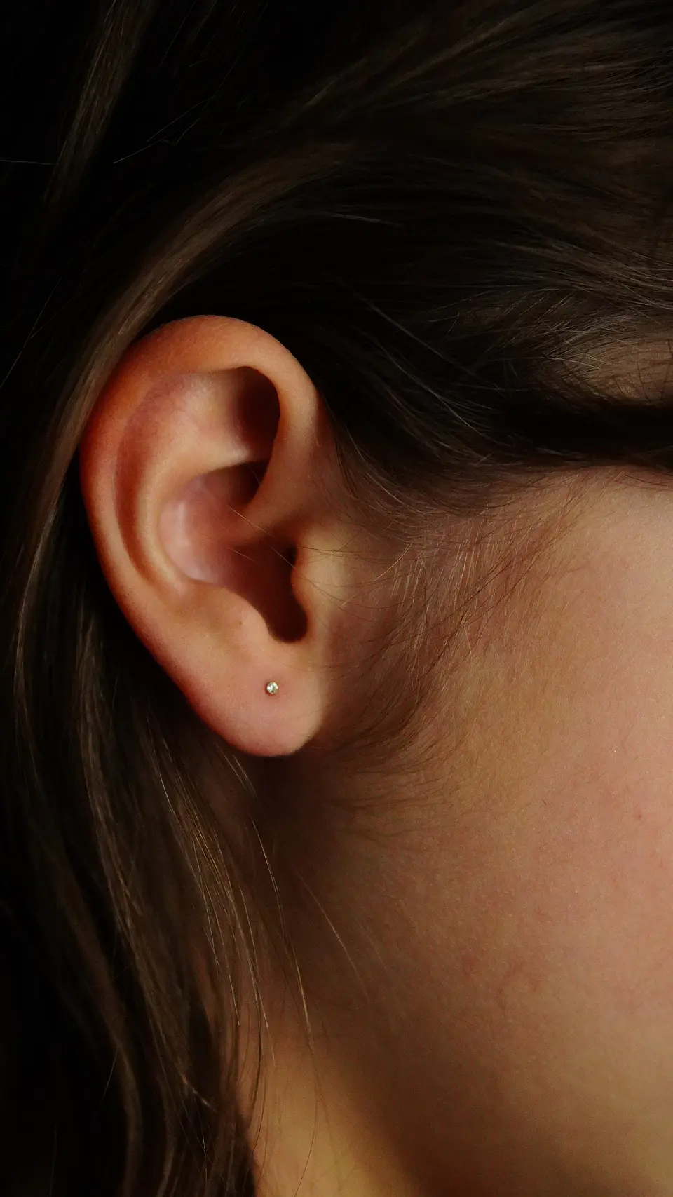 Aros punto de luz chicos 1.5mm titanio 20g 3