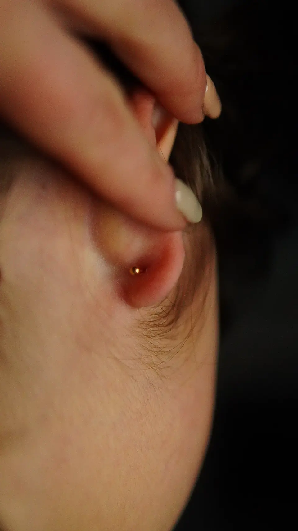 Aros punto de luz chicos 1.5mm titanio 20g 7