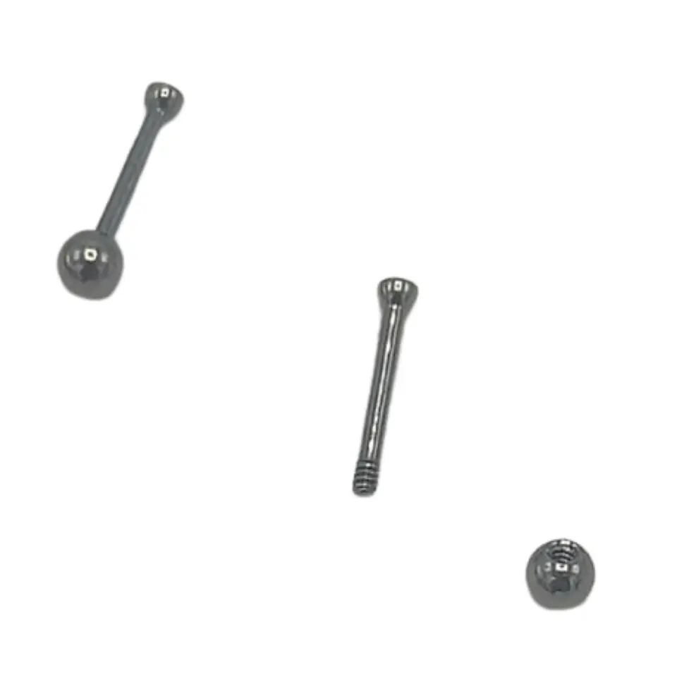 Aros punto de luz chicos 1.5mm titanio 20g 8