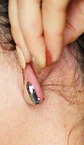 Aros Sin Perforacion corazon chunky bañado En plata - Miniatura 7