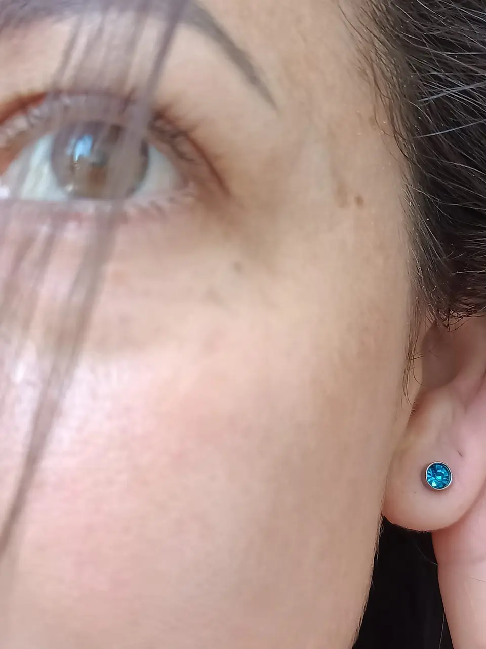 Aros Pequeños Puntos De Luz Acero Quirúrgico Colores 5mm 6