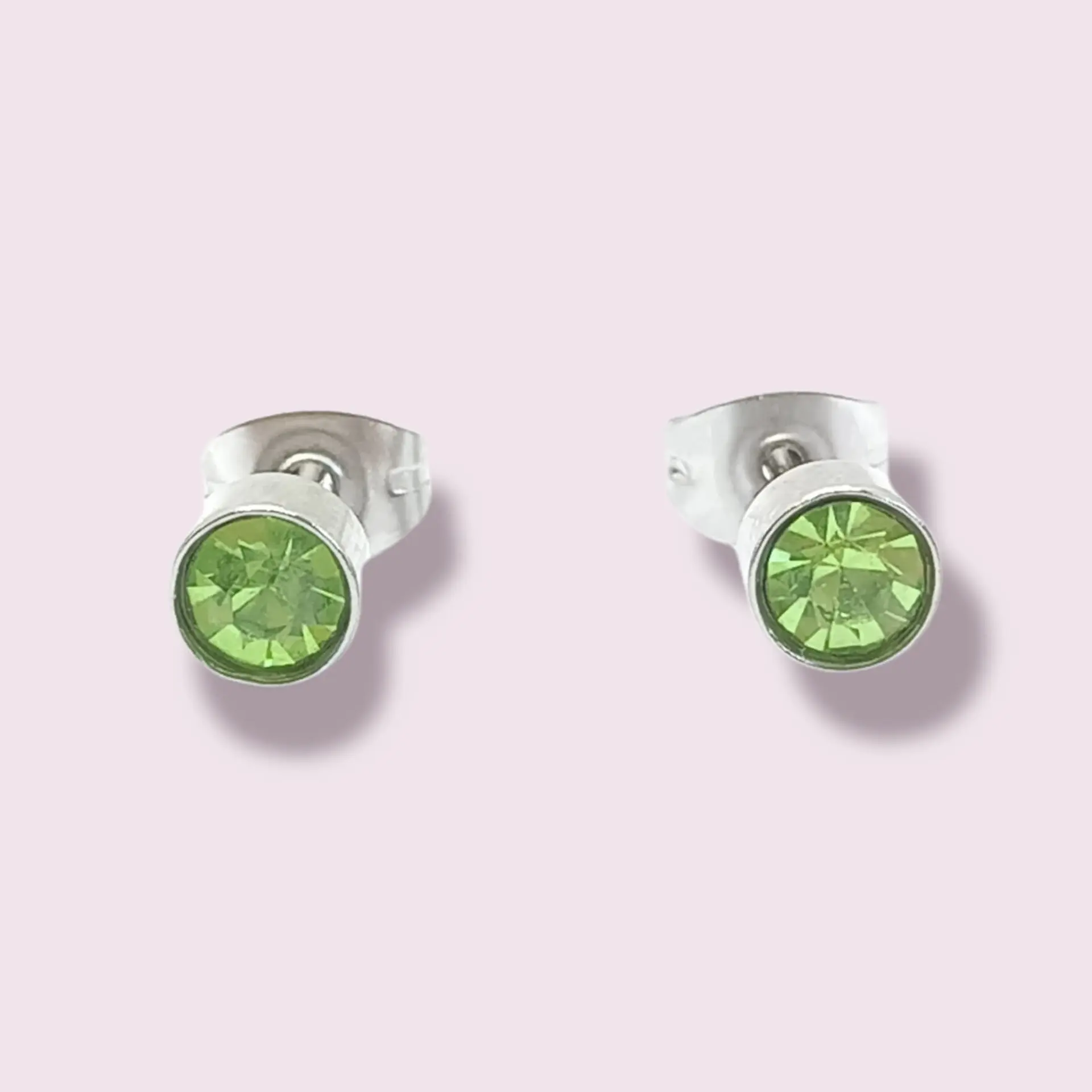 Aros Pequeños Puntos De Luz Acero Quirúrgico Colores 5mm 32