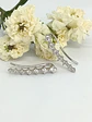 Modernos Aros Earcuff Zirconias Pendientes Plata Trepadores - Miniatura 2