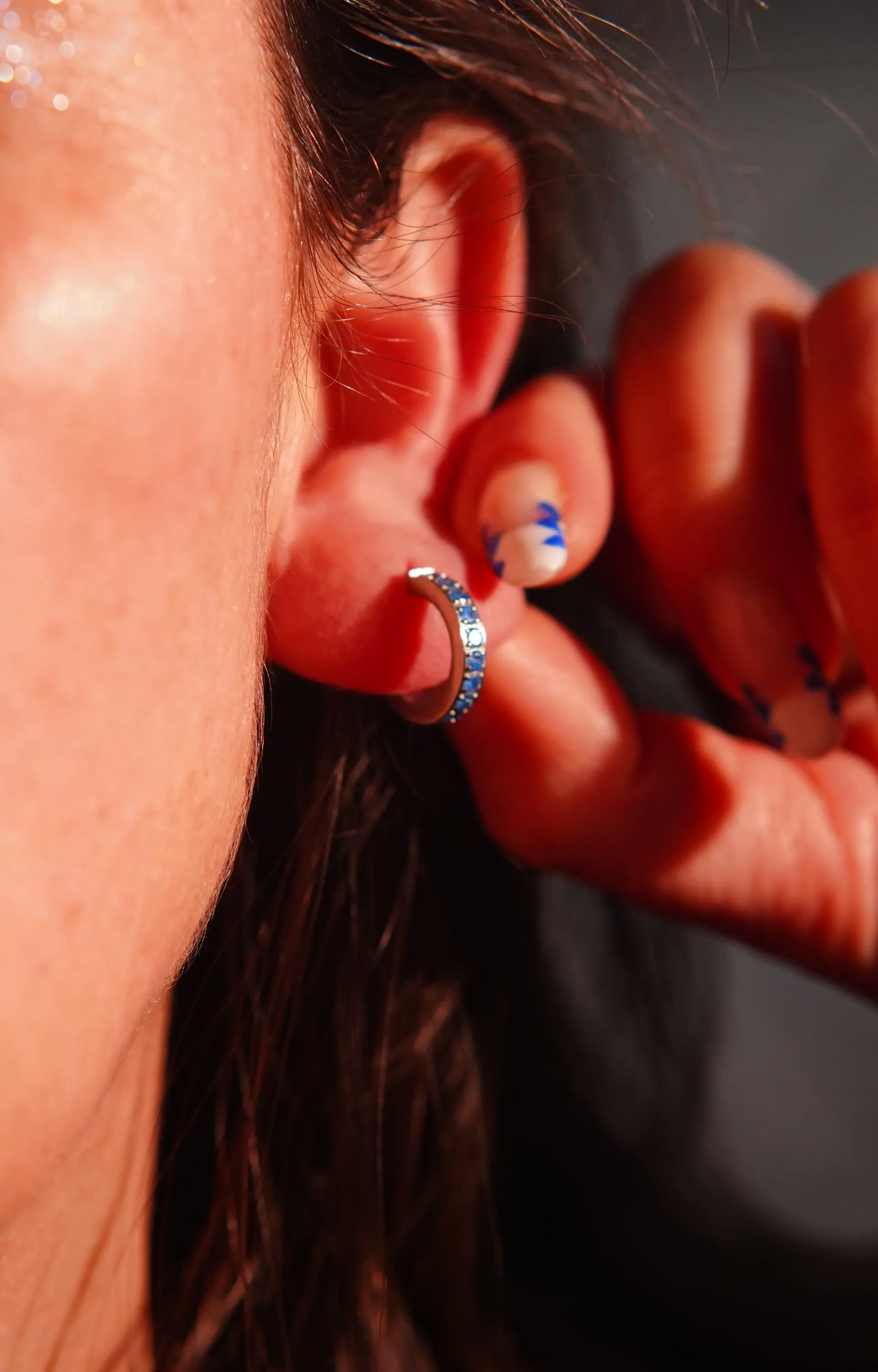 Aros zirconias azules 10mm Titanio Astm F136   7