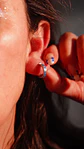 Aros zirconias azules 10mm Titanio Astm F136   - Miniatura 7