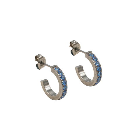 Aros zirconias azules 10mm Titanio Astm F136  