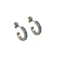 Aros zirconias azules 10mm Titanio Astm F136   - Miniatura 1