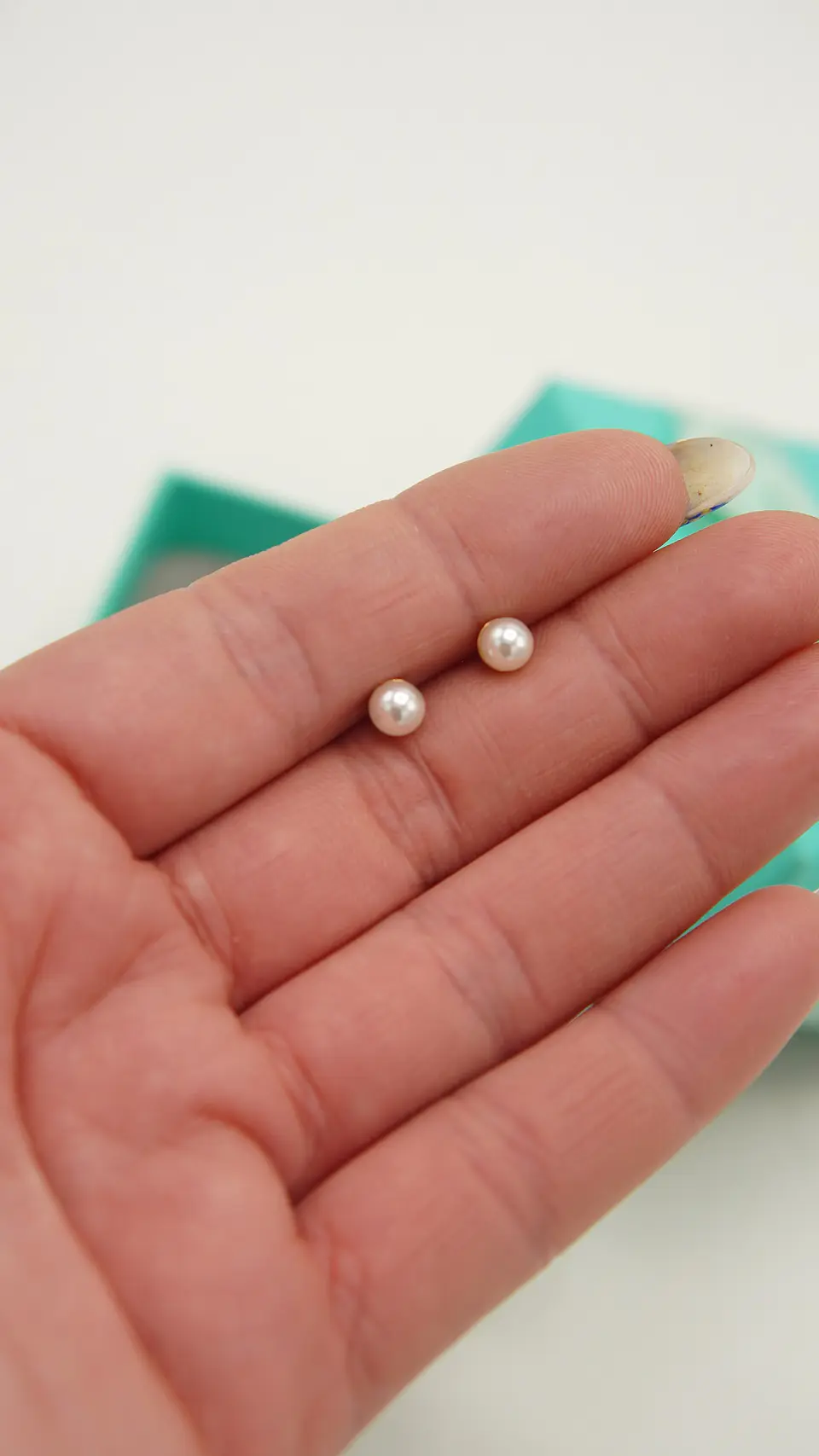 Aros perlas de seguridad titanio ASTM F136 chapados en oro 18k 8
