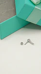 Aro Piercing Helix Flat Lóbulo estrella aurora boreal unidad - Miniatura 5