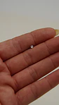 Piercing tipo S nostril 3mm titanio ASTM F136 chapado en oro 18k - Miniatura 8